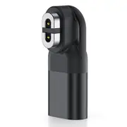Fonken Type C Adapter Charger Bone Conduction Headphone Charger For AfterShokz/Aeropex AS800 Earphone Charging Adapter black