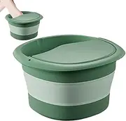 Foot Bath Basin - Multi-Functional Foot SPA Basin with No Deformation - Household Buckets for Washing Towels, Feet Bath, Washing Clothes, Toiletries Storage