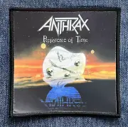 Anthrax Persistence Of Time Sublimated Printed Patch | Heavy Metal Band Logo