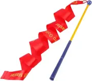 Kowaku Golf Swing Training Aid Swing Trainer Rod with Ribbon Beginners Practi...