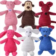 Pet Plush Toy Cute Animal Sheep Rabbit Stuffed Squeaky Toy Pet Puppy Dog Cat Toy