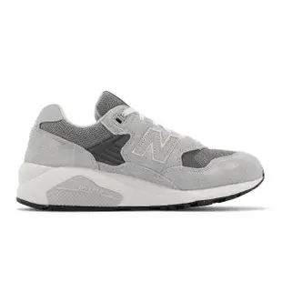 【NEW BALANCE】休閒鞋 580 男鞋 女鞋 灰 麂皮 緩震 復古 運動鞋 NB 紐巴倫(MT580MG2-D)