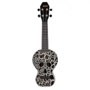 Mahalo Creative Series Soprano Ukulele - Skull (Glow in the Dark Green)