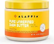 Alaffia Pure Unrefined Shea Butter Unscented Moisturizer 312 g