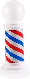 OATIPHO Barber Shop Pole Lamp Reusable Salon Light with Design Decorative Hair Salon Sign High Brightness Safe Low Voltage for Eye Catching Atmosphere