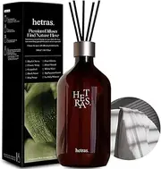 Premium Reed Diffuser 16.9 fl.oz | Hotewl Wood Scent | Fragrance Oil Diffuser & Sticks for Home & Office & Bathroom Decor - Gifts for Loved One (16.9 Oz/1 Pack, White Shirt)