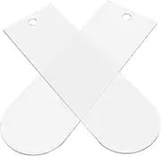 ULTECHNOVO Acrylic Sock Display Board Hooks Sock Hanger Prop Wall or Closet Tidy Organization