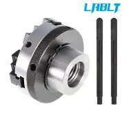 LABLT 3" 3 Jaw Mini Wood Lathe Chuck Selfcentering Lathe Chuck W.1 × 8tpi Thread