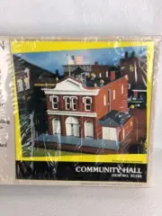 Bachmann Plus Building Community Hall Item #35105 HO Scale Model Sealed