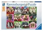 Ravensburger 500 Piece Jigsaw Puzzle - Puppy Pals 14659-8
