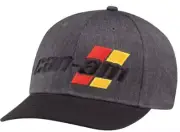 Men's Can Am Logo Cotton Factory Snapback Cap Sewn Label Gray P/N 2866960007