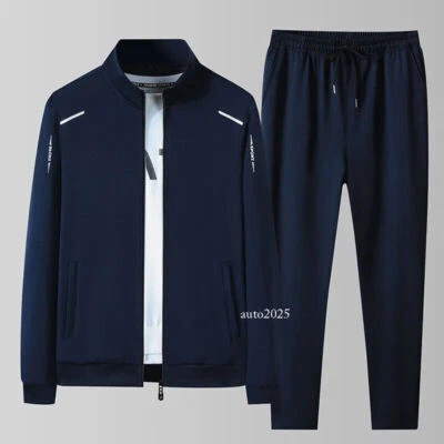 New Men's Sportswear Set Brand Tracksuits Two Pieces Set Hoodies+Pants Suit