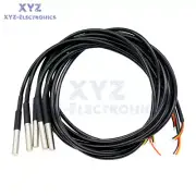1PC DS18B20 Temperature Sensor Temperature Probe Stainless Waterproof 1M US
