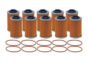 Wix Set of 10 Engine Motor Oil Filters For Cadillac Chevy GMC Pontiac Saab V6 (for: Saab)