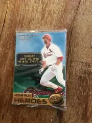1998 Pacific HOME RUN HEROES Factory Sealed Set (6) w/ GRIFFEY, McGWIRE, SOSA
