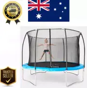 Trampoline Springless 12 Foot Fun Enjoyable Kids Exciting Playing Outdoor Play