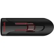 SanDisk 32GB Cruzer Glide 3.0 USB Flash Drive CZ600 USB3.0 Black with red slider retractable design