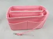 [JIRONN] Purse Organizer Insert, Handbag Purse Organizer, Multi pocket Wallet Organizer, Backpack Liner Organizer, Handbag Tote Shaper, Felt Bag Organizer with zipper, Felt Bag Organizer for Tote (PK)