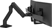 Ergotron HX Desk Dual Monitor Arm, MBK