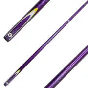 FLURO PURPLE 57" Inch Graphite Composite Pool Snooker Billiard Cue Bar Gift