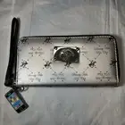 BEVERLY HILLS POLO CLUB Women’s Wallet Wristlet Silver NWT!!