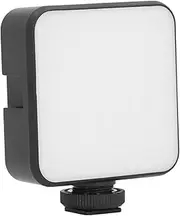 RGB Video Lights, 360° Full Color LED Camera Light with 3 Cold Shoe Mounts, 1200mAh Rechargeable Portable Photography Selfie Light for Studio, Video Shooting, Streaming
