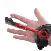 Bow Release Caliper Adjustable Archery Wrist Aids Strap Trigger Compound Hunting