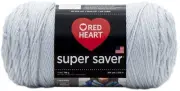 Red Heart Super Saver Yarn-Light Gray E300B-341