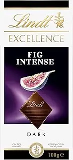 Lindt Excellence Fig Intense Dark Chocolate Block 100 g