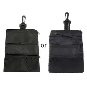 Nylon Mesh Bag, Golf Bag Golf Holder Nylon Mesh Zipper Storage