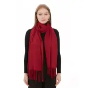 Pashmina Shawls And Wraps For Women - Pashmina Shawl For Brida Evening Bordeaux