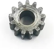 13T 1M Carbon Steel Gear 13 Teeth OD=15mm Metal Pinion Mechanical Maintenance Accessories 133A 134A 135A 136A(4mm)