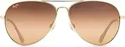 [Maui Jim] Mavericks Aviator Polarised Sunglasses