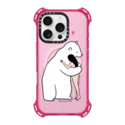 iPhone 16 Pro Bounce Case MagSafe Compatible BEAR LOVE