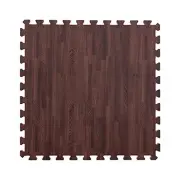 Premium Soft Wood Print Foam Flooring Tiles | Interlocking Foam Tiles for