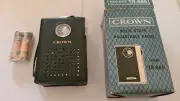 Crown Transistor TR-665 Pocket Transistor Radio
