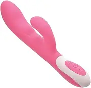 Warming 8.5" Silicone Rabbit Vibrator