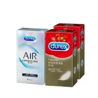 在飛比找momo購物網優惠-【Durex杜蕾斯】超薄裝保險套12入*2盒+AIR輕薄幻隱