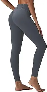 [baleaf] Freeleaf Broadway High-Waisted Leggings with Pockets, 25 Inch Dance Yoga Workout Leggings for Women, Soft Sporty Trousers
