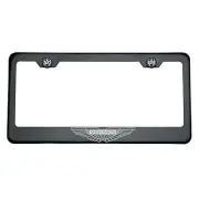 T304 Titanium Laser Engraved Brush Silver Aston Martin License Plate Frame (for: Aston Martin)