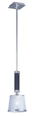 Maxim Lighting 20529WFWEPN Maritime Mini Pendant Wenge/Polished Nickel
