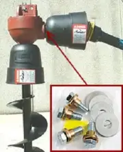 Guard Mounting Kit Suitable For Post Hole Digger Gearboxes Tractor