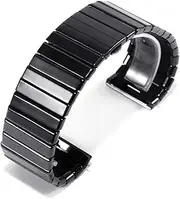 [HMCAUCVEJ] Ceramic WatchBand Replacement Fit For Rado Fit For DIAMASTER Series Black Watch Chain Men's 27mm 35mm Watch Strap Bracelet
