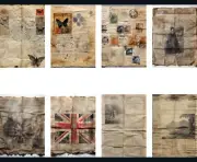 Damaged Ephemera Tags Junk Journals Scrapbooking USA Seller