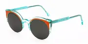 Retrosuperfuture LUCIA BLACK NDL Women’s Sunglasses Green Size 51