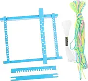 Sewroro 1Set Loom Creative DIY Weaving Machine for Early Learning Hand Eye Coordination Parent Interaction Cognitive Knitting