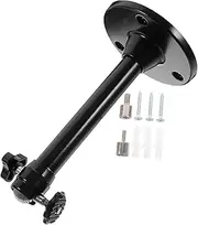 CONGARTENO Adjustable Projector Mount Versatile Rotatable Ceiling and Wall Bracket with Knob for Home Theater Office and Classroom Use