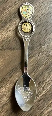 Myrtle Beach South Carolina Sand Dollar Souvenir Spoon