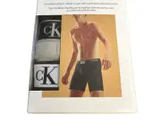 NWT Calvin Klein Men's (X-SMALL) 1996 BOXER BRIEFS NB3529-918 (3 PACK)