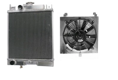 Aluminum Radiator for Suzuki Swift 1989-1994 Manual+ Shroud (for: Suzuki)